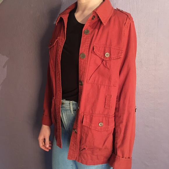 Rusty Red Wind Breaker - Picture 1 of 4